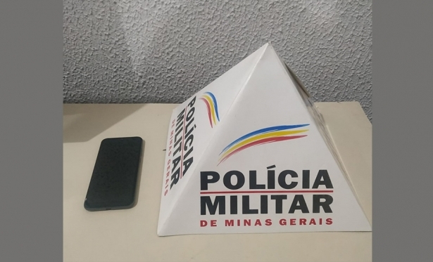 Polcia Militar recupera celular furtado em Cachoeira do Campo